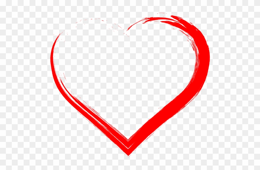 Heart, Love, Sign, Red, Holiday, Postcard, Design Clipart