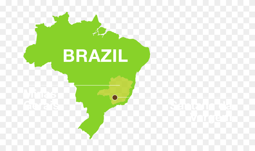 The Name Of Brazil's Fourth Largest State, Minas Gerais, - Mapa Das Eleições 2018 Clipart