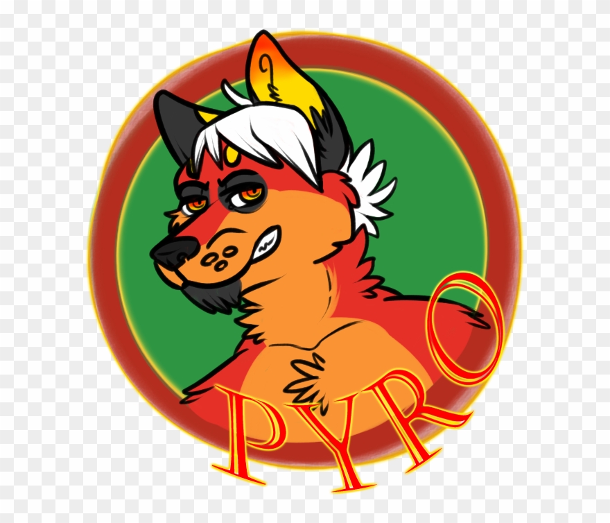 Big Bad Wolf Dog - Cartoon Clipart