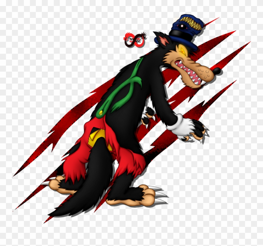 Darkside Big Bad Wolf - Big Bad Wolf Transparent Clipart