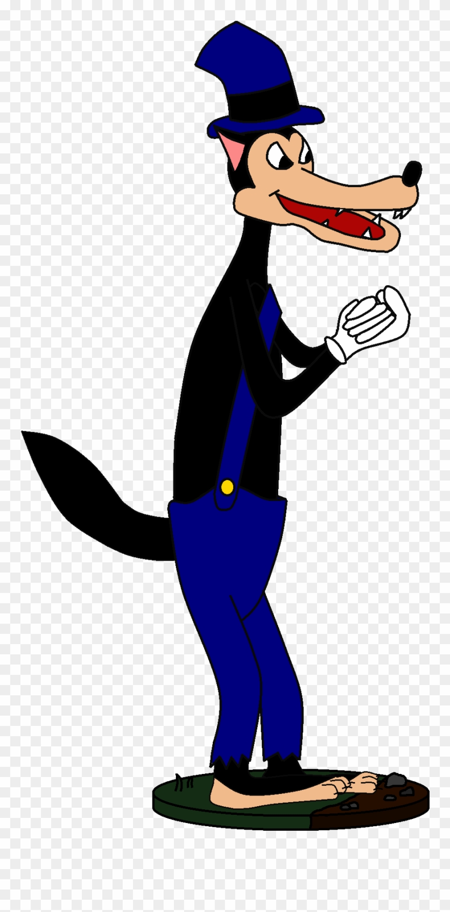 Image Mrt Custom The - Big Bad Wolf Clipart