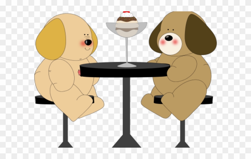 Dog Clipart Ice Cream - Dog With Ice Cream Art - Png Download