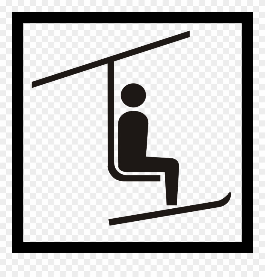 Lift Vector Svg - Ski Lift Clipart