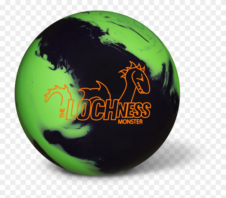Loch Ness Monster Bowling Ball - Monster Loch Ness Bowling Ball Clipart