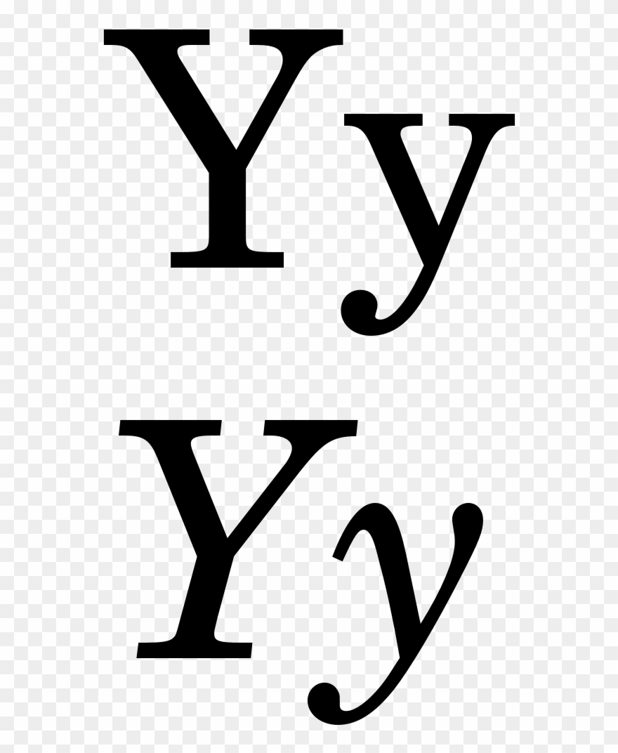 Fichier - Latin Y - Svg - Y Latin Clipart