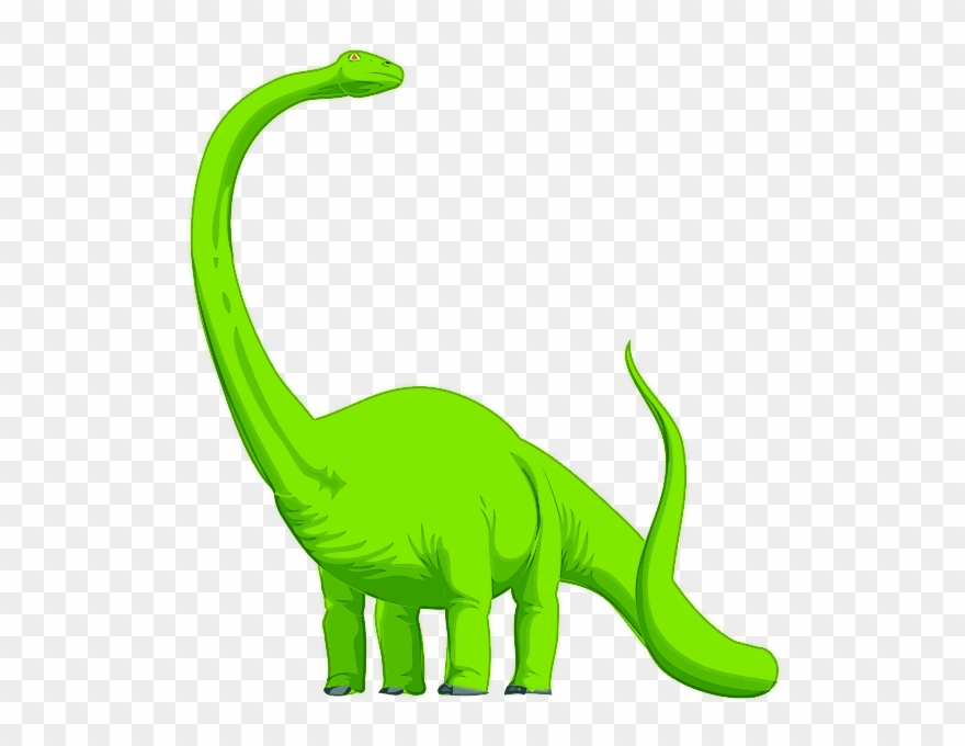 Dinosaur Clipart Brontosaurus - Png Download