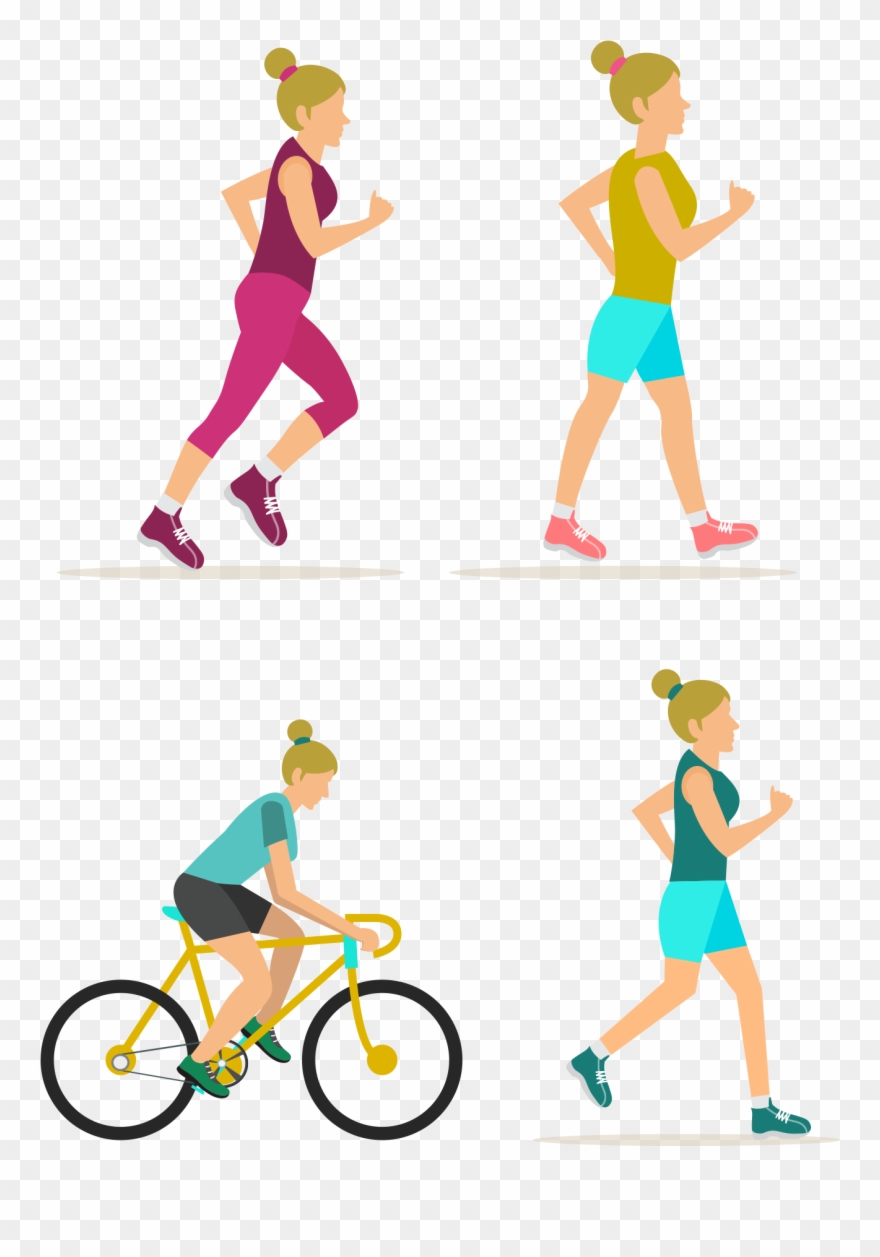 Physical Fitness Centre Icon Woman Transprent Png - Exercise Woman Icon Clipart