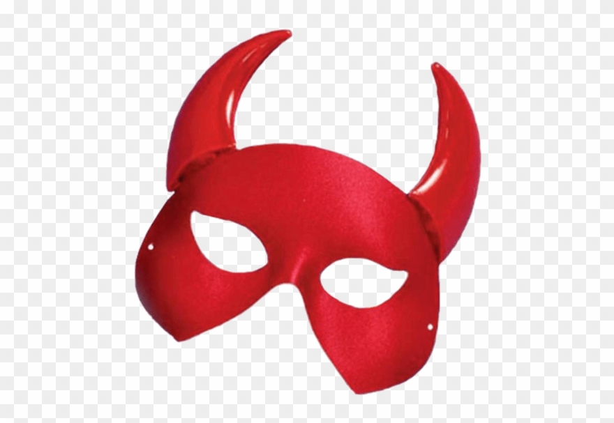 Devil Horn Mask Transparent Png Clipart