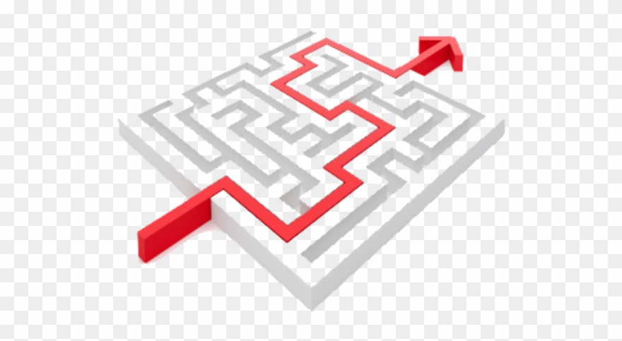 Maze Clipart Royalty Free - Solve Maze - Png Download