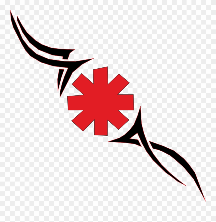 This Is The Logo Of The Red Hot Chili Peppers Also - Red Hot Chili Peppers Logo Clipart