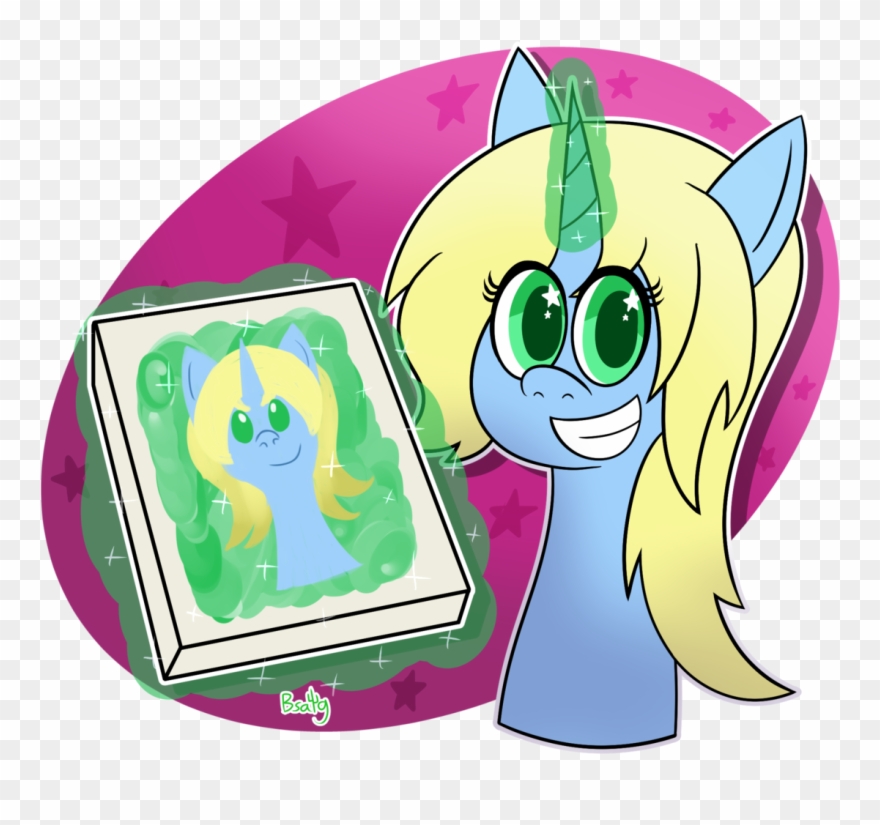 Bsalg93, Floating, Glowing Horn, Magic, Oc, Oc - Cartoon Clipart