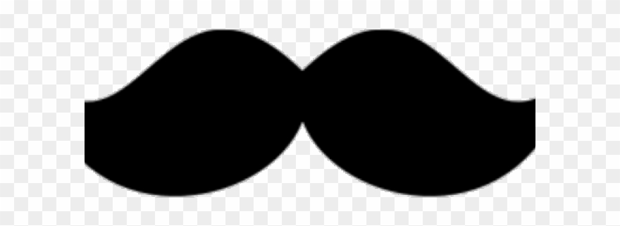 Moustache Clipart Transparent Background - Png Download