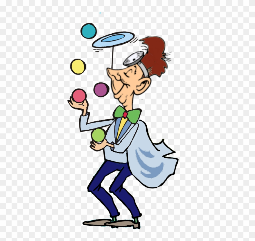 Dr Math Juggling - Mathematics Clipart