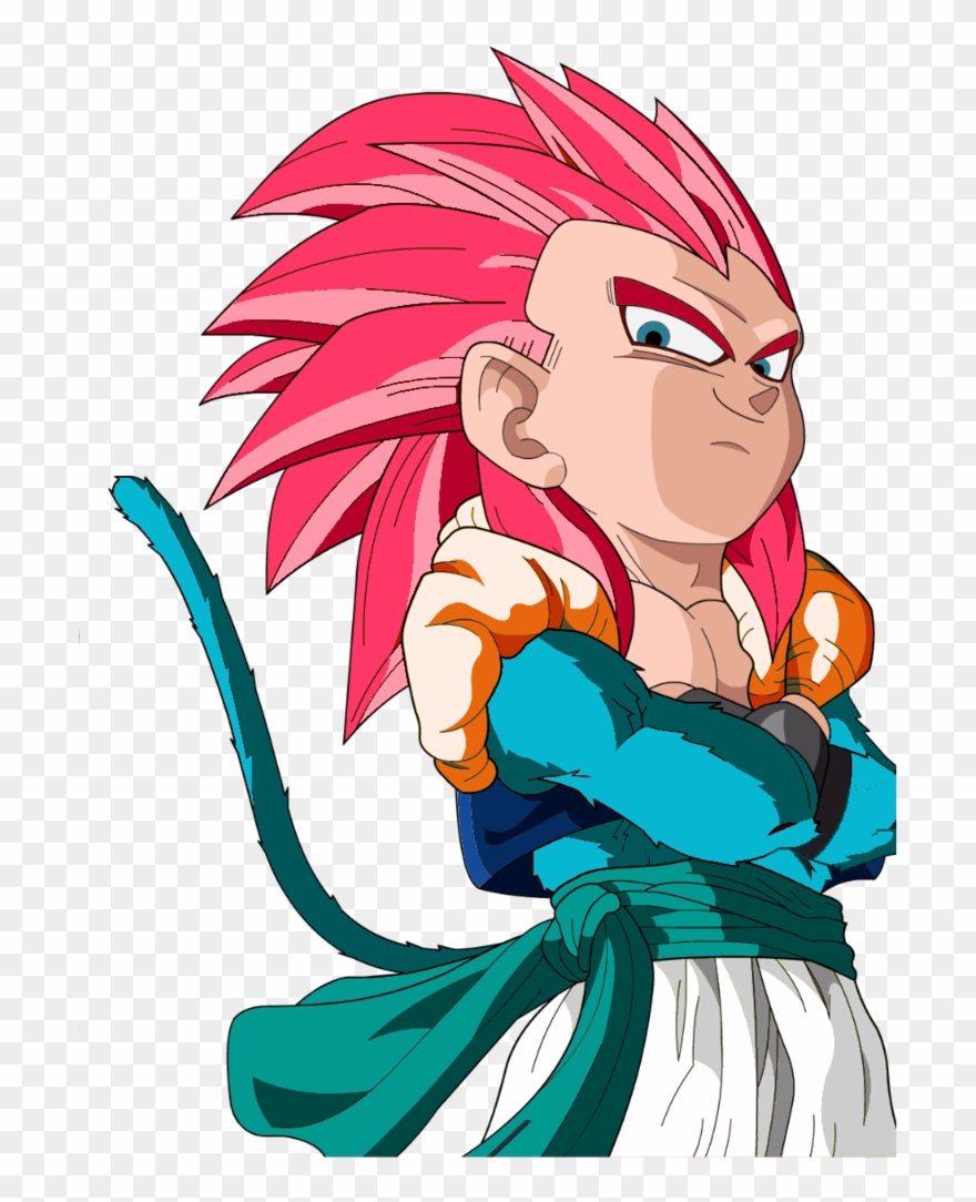 Gotenks Ssj4 Recolor By Xxextremesamx Dragon Ball Z, Clipart