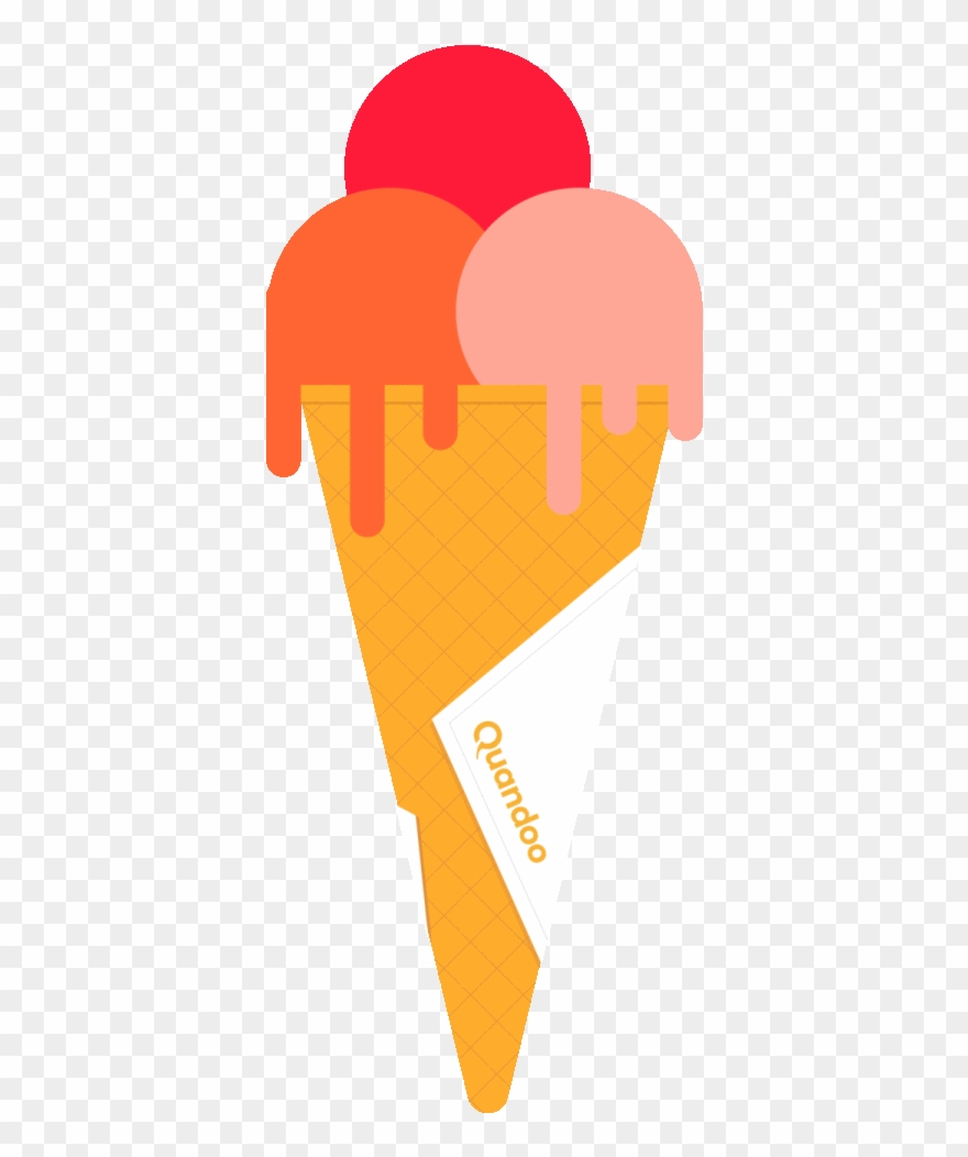 Quandoode Quandooit Sticker By Quandoo Gmbh - Ice Cream Cone Clipart
