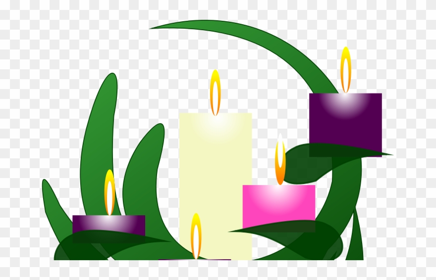 Clip Art Advent Candles - Png Download
