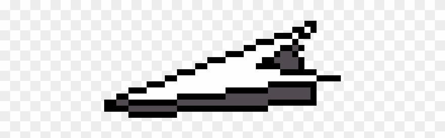 Paper Plane - Avion Pixeles Clipart