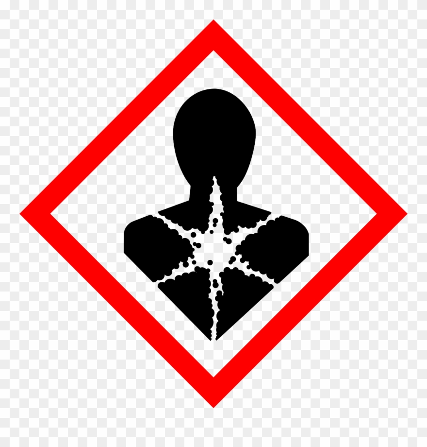 Hazard Human Health Poisonous Png Image - Long Term Health Hazard Symbol Clipart
