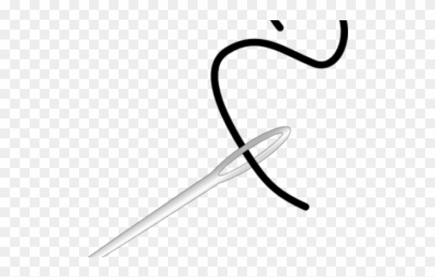 Png Needle With Thread And Scissor Clipart