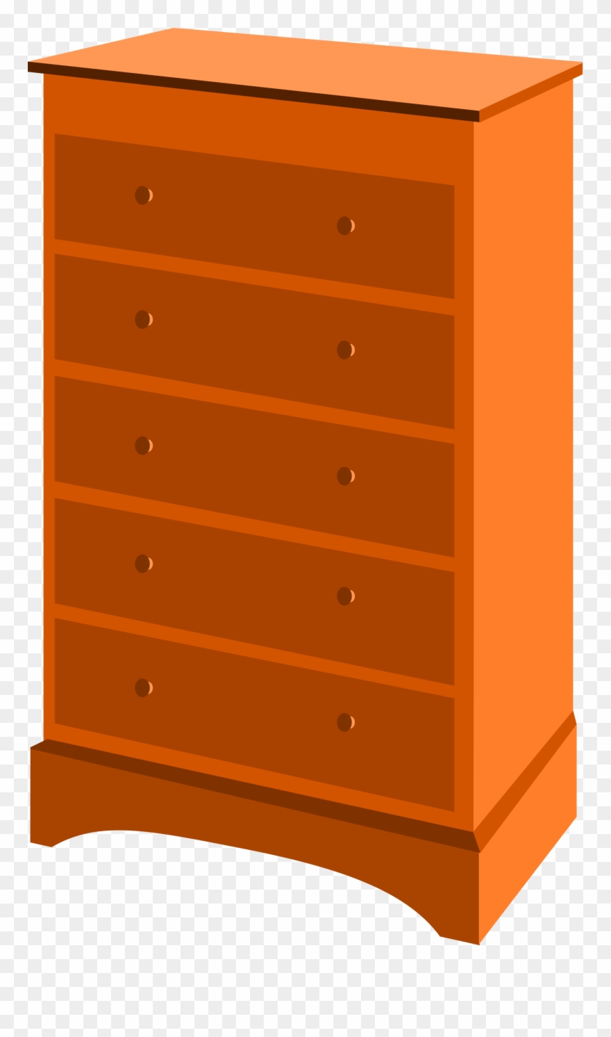 Chest Of Drawers - Chest Of Drawers Clipart - Png Download