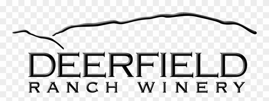 Deerfield Black Logo - Deerfield Ranch Winery Kenwood Clipart