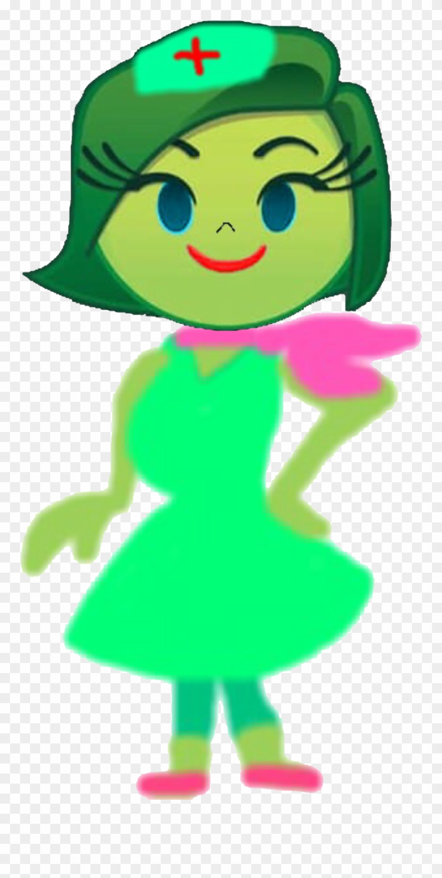 Nurse Disgust Rpg - Cartoon Clipart