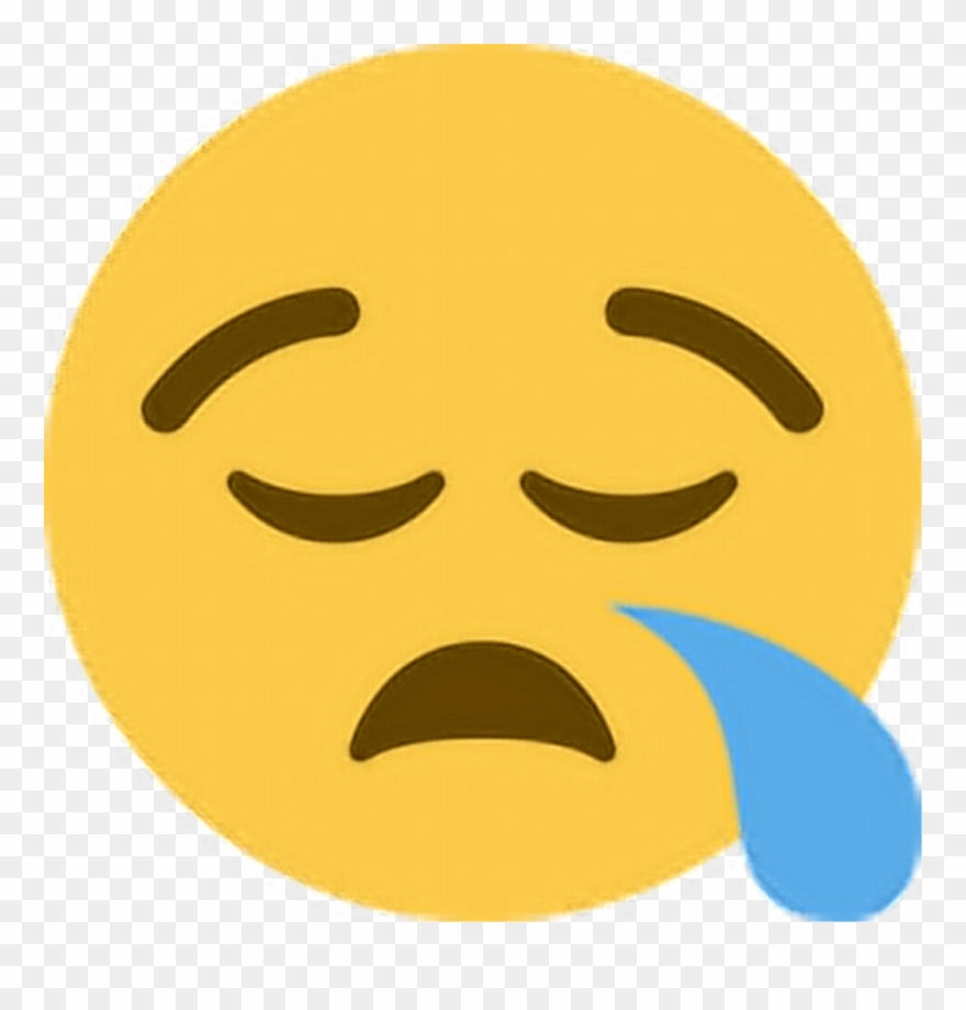 Tsk Frown Unhappy Sad Upset Freetoedit - 😪 Emoji Clipart