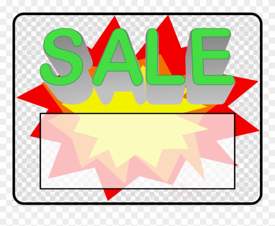 Sale Sign Clipart Sales Garage Sale Clip Art - Sales - Png Download