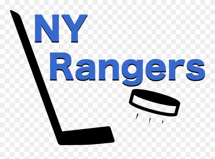 The New York Rangers Ice Hockey In New York - New York City Clipart
