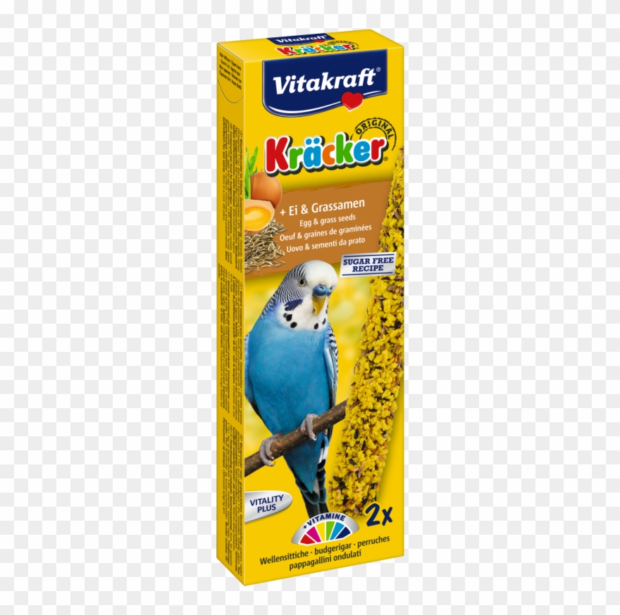 Cracker Original Egg And Grass Seed For Parakeets By Clipart