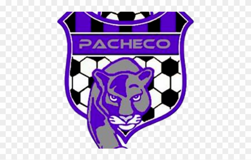 Panther Clipart Pacheco - Purple Panther Soccer Logo - Png Download