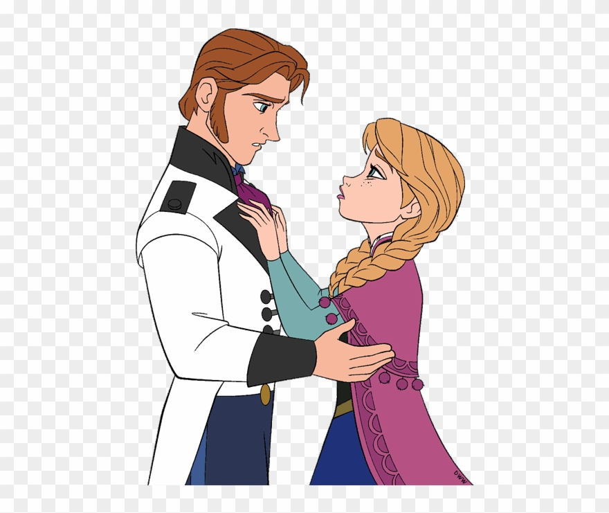Clip Art Disney Galore - Anna And Hans Clipart - Png Download