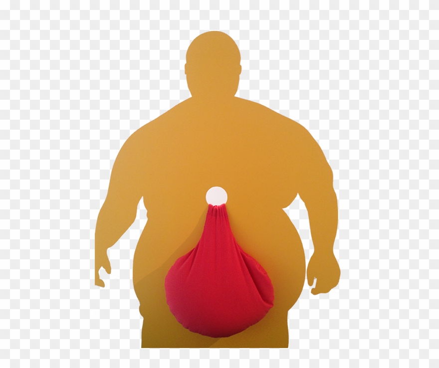 The Stomach Is A J-shaped Muscular Pouch That Expands - Illustration Clipart