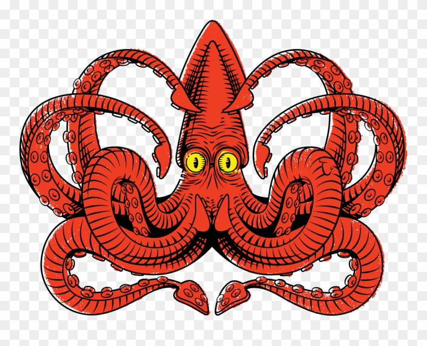 Life Advice For 2019 From A Kraken Have At It - Illustration Clipart