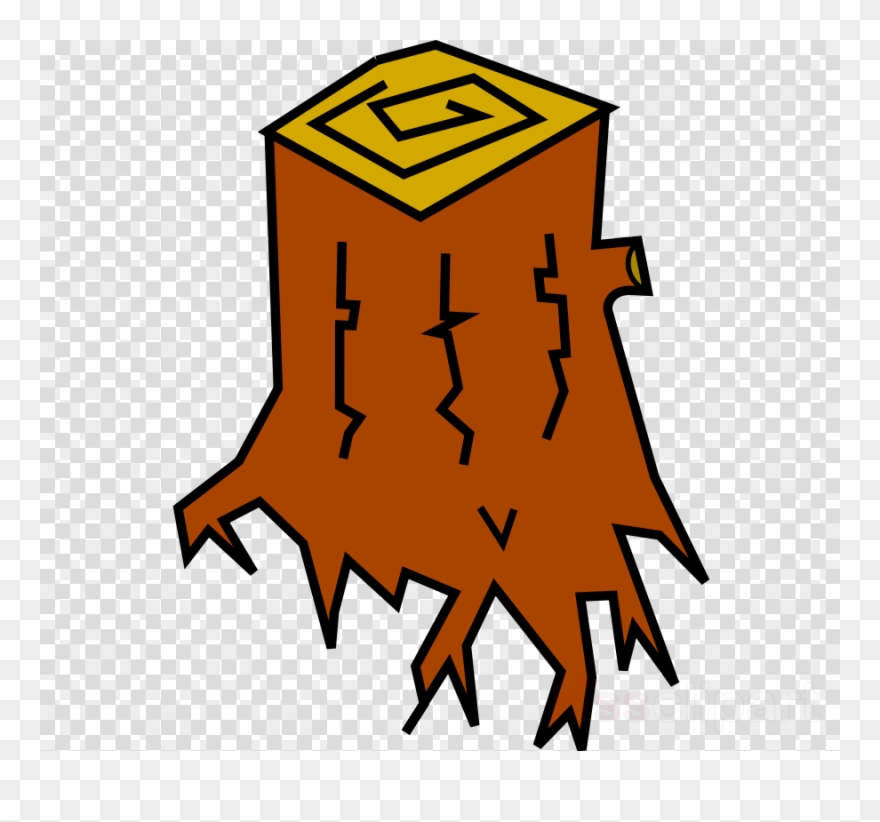 Cut Trees Png Clipart Tree Stump Clip Art - Cut Tree Clipart Png Transparent Png