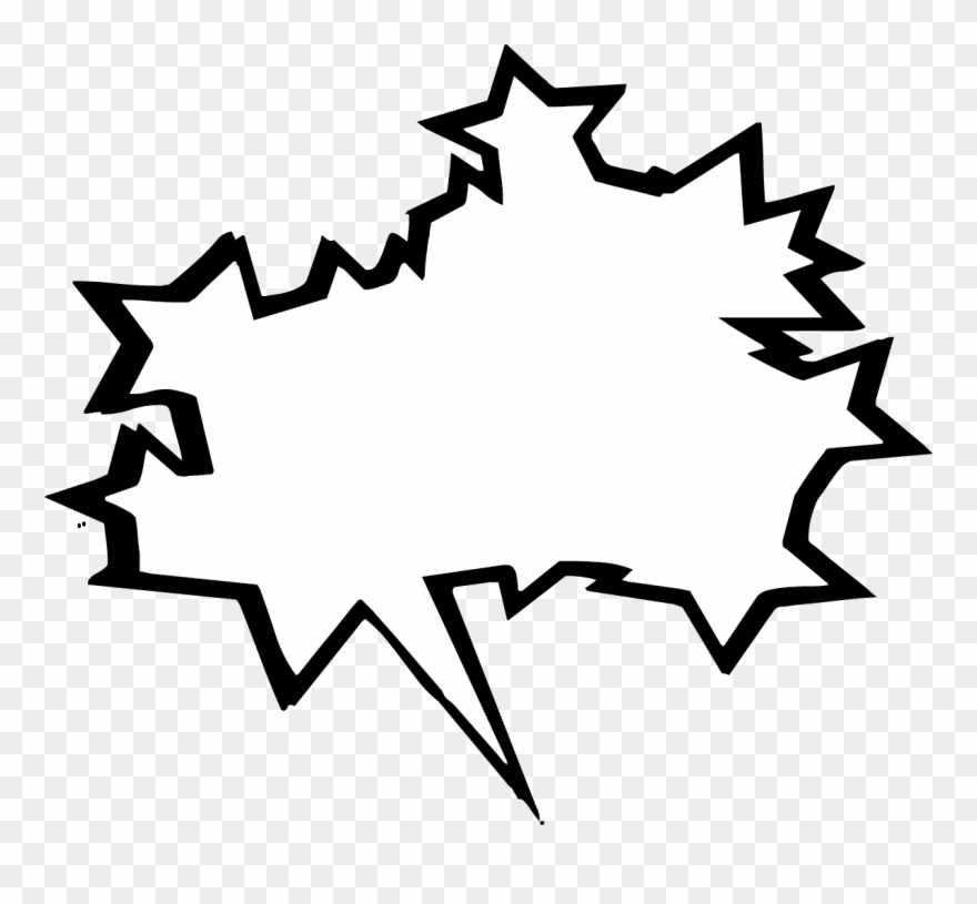 Comic Book Action Bubbles Png - Bubble Talk Clipart