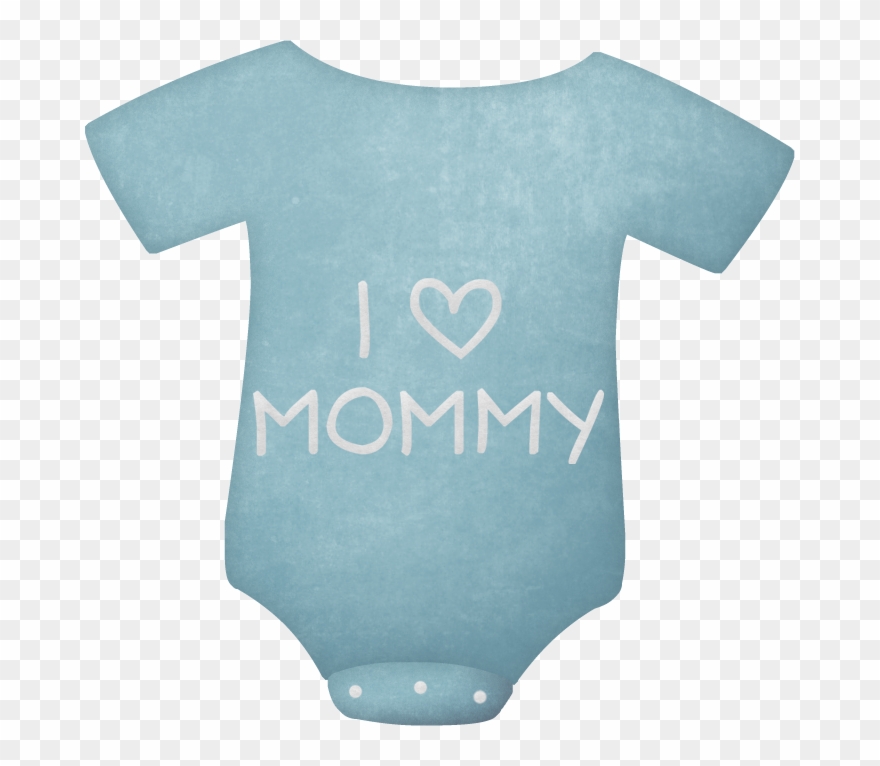 Clipart Baby Onesie - Blue Onesie Clipart - Png Download
