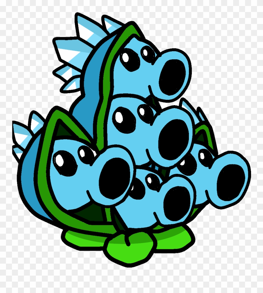Pvziat Pea Pod - Pvz Ice Pea Pod Clipart