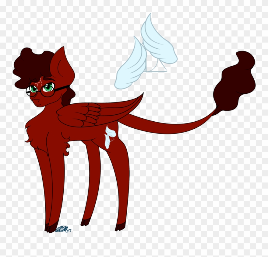 Sachanart, Glasses, Harry Potter, Pegasus, Ponified, - Portable Network Graphics Clipart