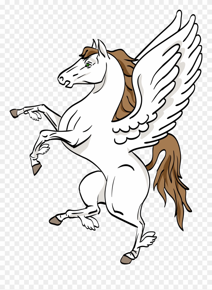 Pegasus - Pegasus Coat Of Arms Meaning Clipart