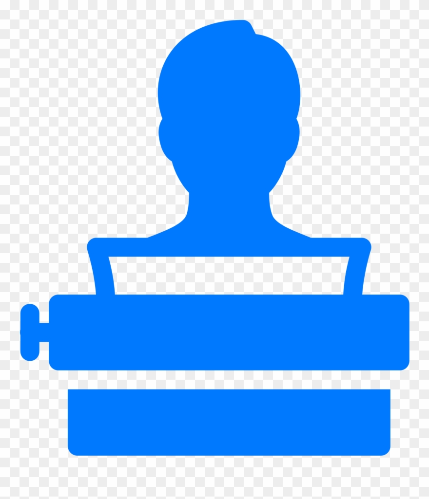 User Typing Using Typewriter Filled Icon - Typewriter Clipart
