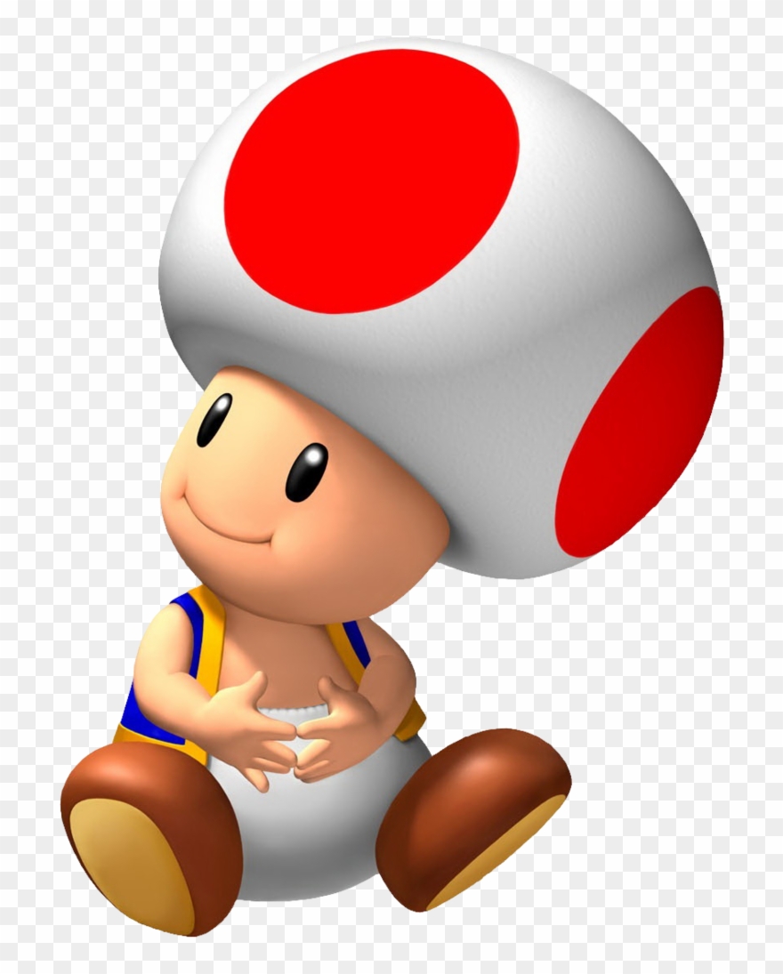 Toad Transparent Mario Hd Clipart Download - Toad Mario Bros - Png Download