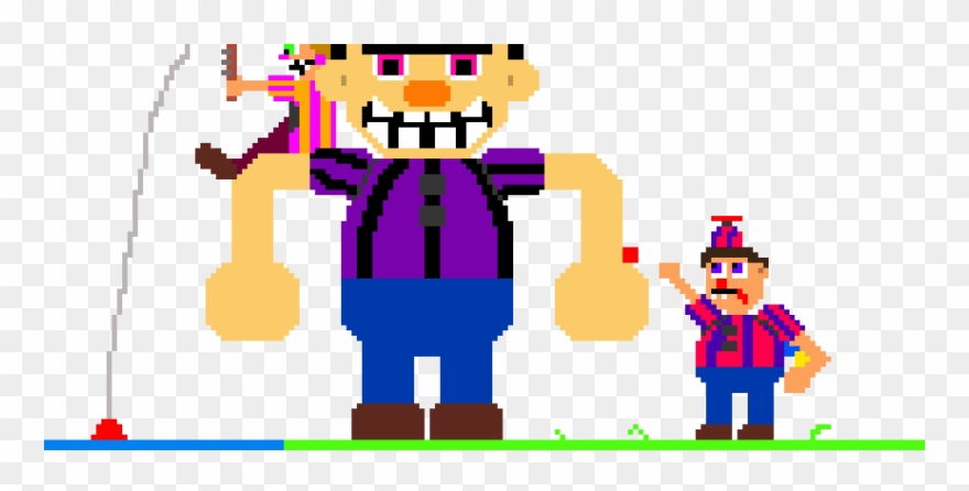 Happy Cake-day Fnaf World Clipart