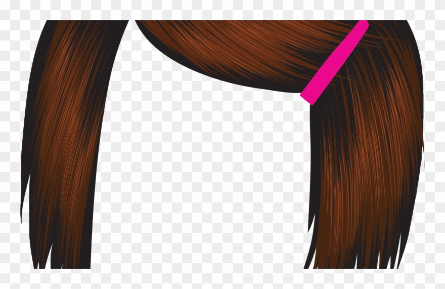 Red Hair Clipart Funny Hair Pencil And In Color Red - Clip Art - Png Download