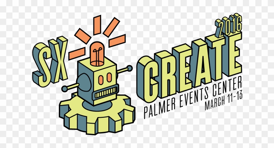 Sx Create Horizontal Logo Big Cmyk C Location Dates - Austin Clipart