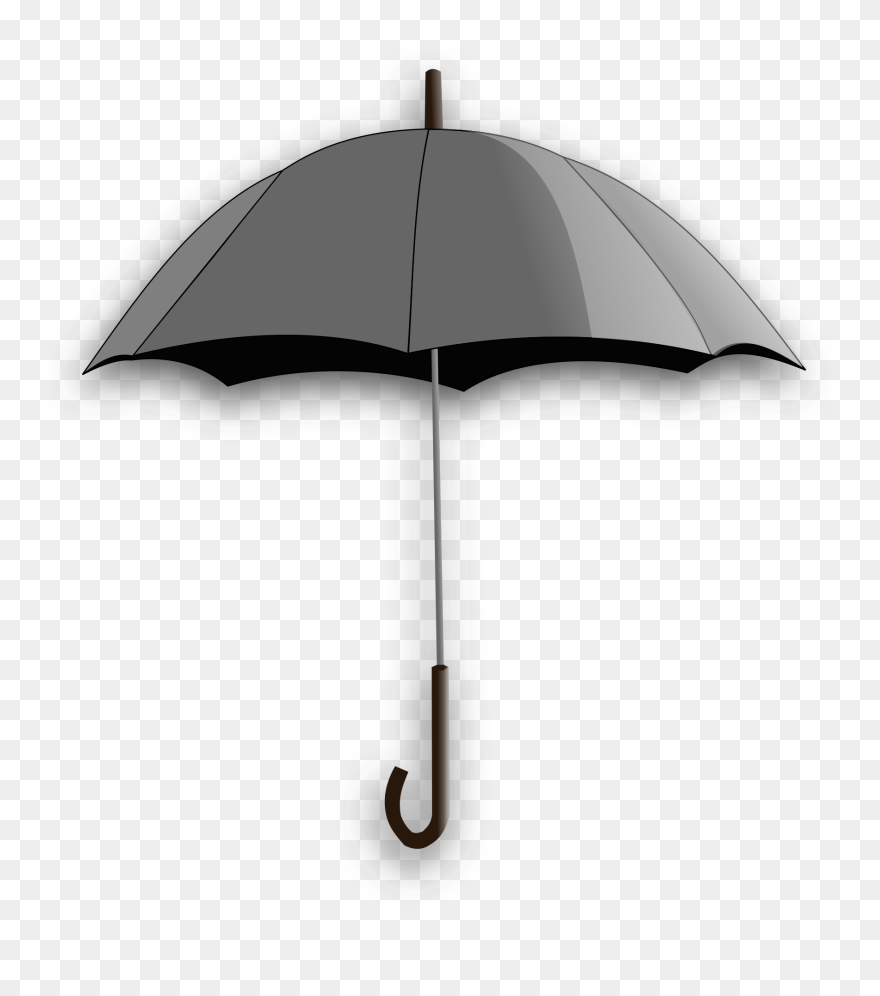 Umbrella Black And White Black And White Clip Art Download - Umbrella Images Download - Png Download