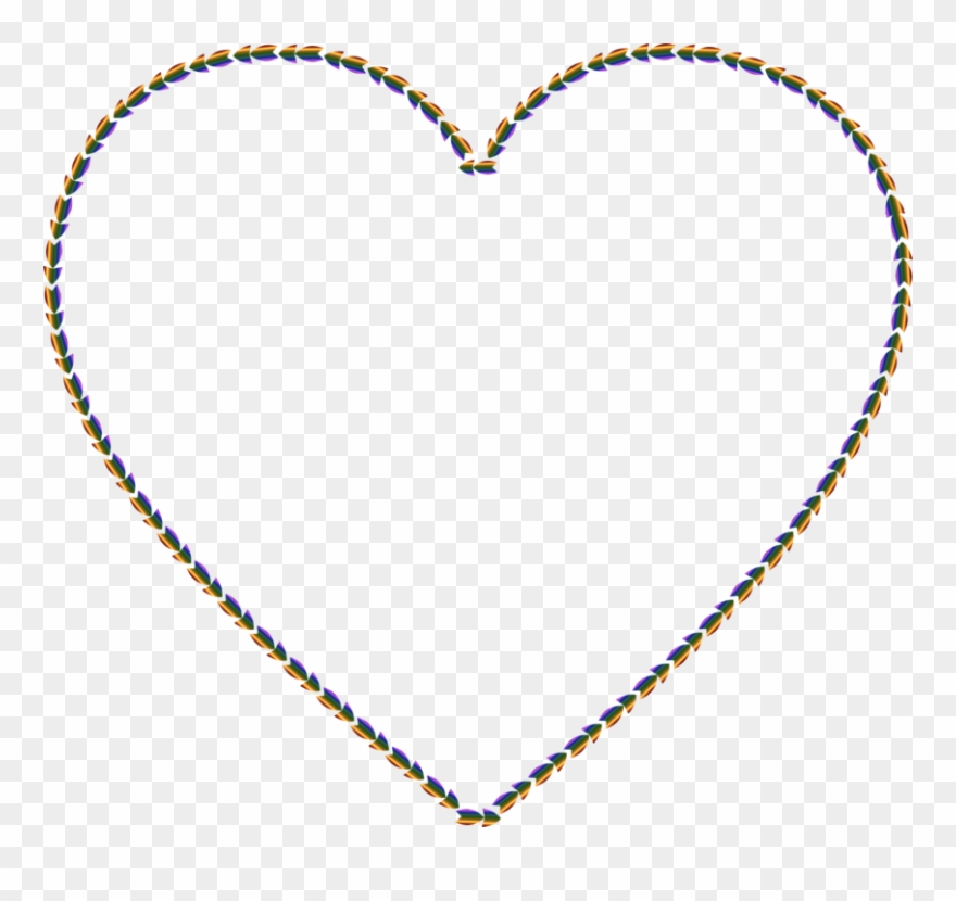 All Photo Png Clipart - Dotted Heart Transparent Png