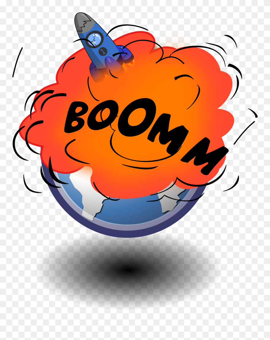 Clipart - Rocket Explosion - Nicole Neumann Vestido Martin Fierro - Png Download