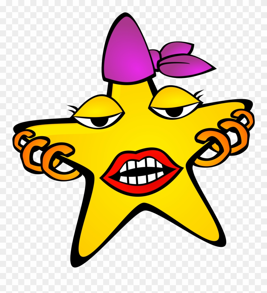 Star Computer Icons Night Sky - Punk Rock Yellow Star 1 25 Magnet Clipart