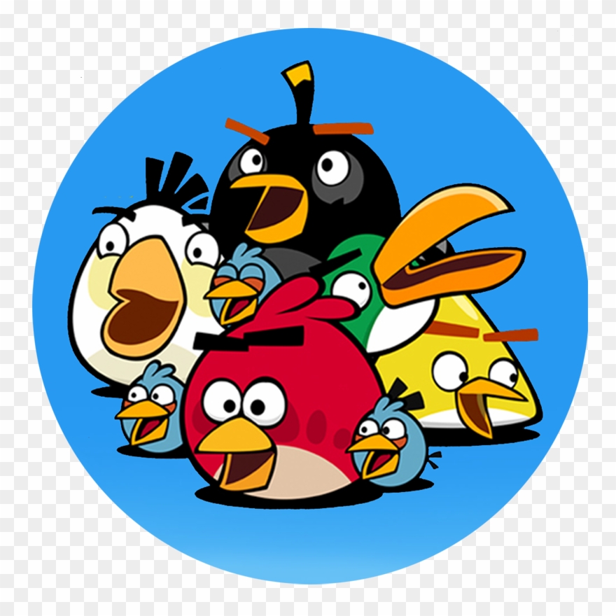 Photos Cartoon - Angry Birds Clipart